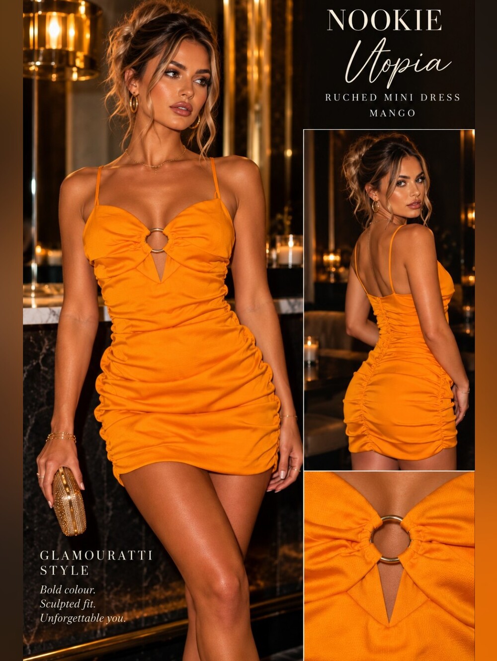 NWT Nookie Utopia Mini Dress-Mango